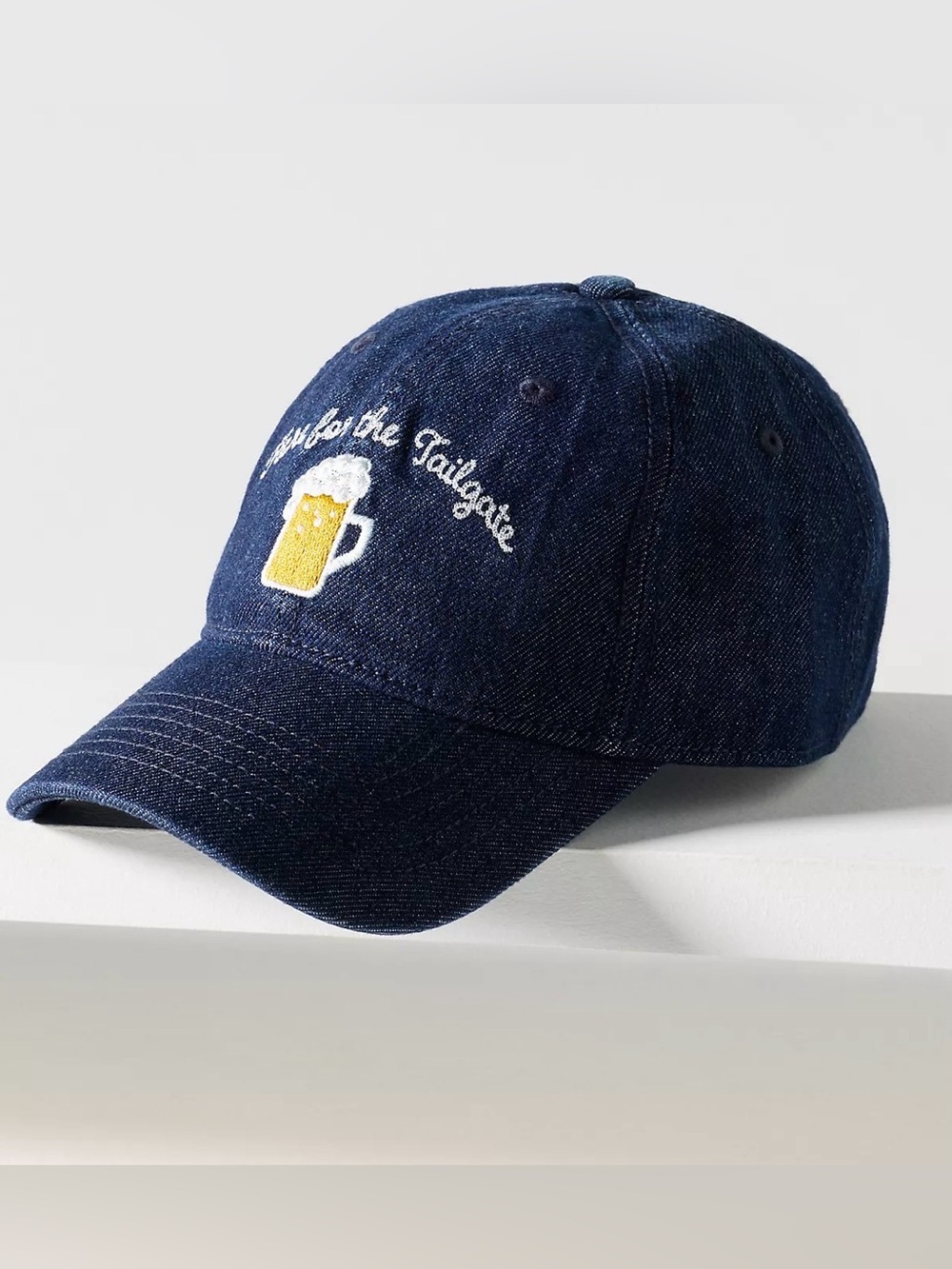 NWT Anthropologie Coney Island Picnic Good Sport Baseball Cap-Tailgate-Sold Out!